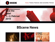Tablet Screenshot of bscene.ch